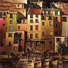 Michael O'Toole Mediterranean Gold painting